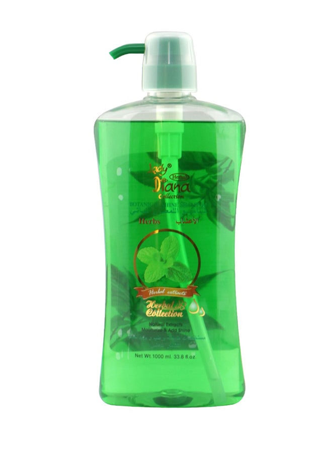 Lady Diana 12-Piece Botanical Herbs Shine Shampoo 1000ml  - Image 1