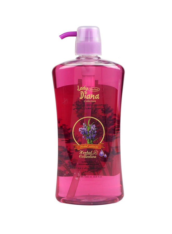 Lady Diana Botanical Shine Shampoo With Lavender Pink 1000ml  - Image 1