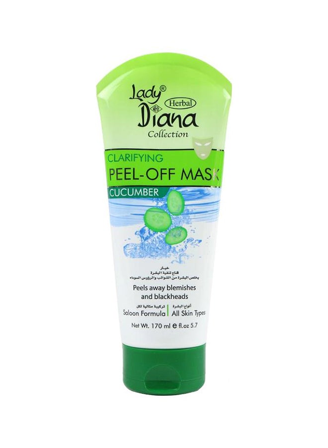 Lady Diana - 12-Piece Clarifying Peel-Off Mask With Cucumber 170ml - Image 1