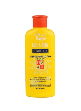 Face And Body Sunblock And Whitening Lotion SPF 40 200ml - v1541216047/N19465540A_1