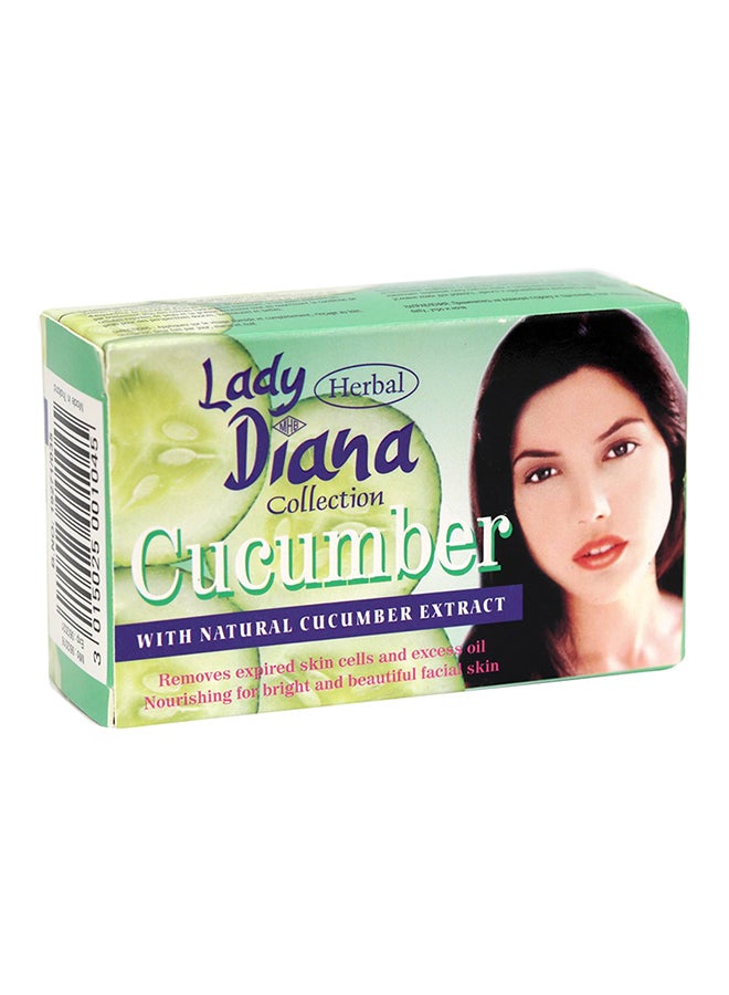 Lady Diana Beauty Soap With Cucumber Extracts 100grams 