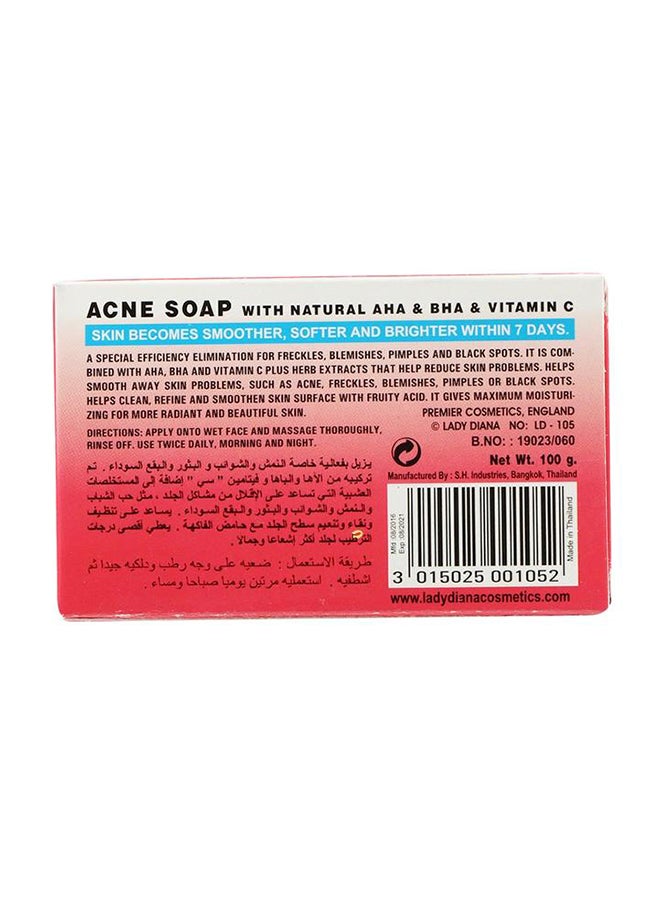 ليدي ديانا - صابون لحب الشباب 100جرام - Image 1