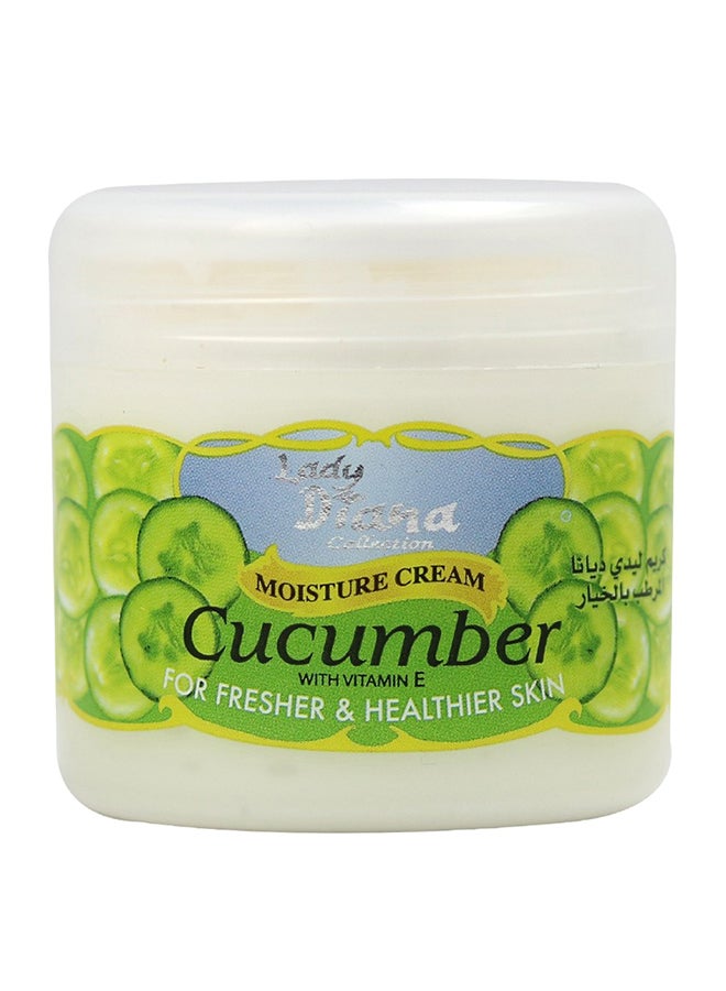 Lady Diana 12-Piece Cucumber With Vitamin E Moisturizing Cream 150grams  - Image 1