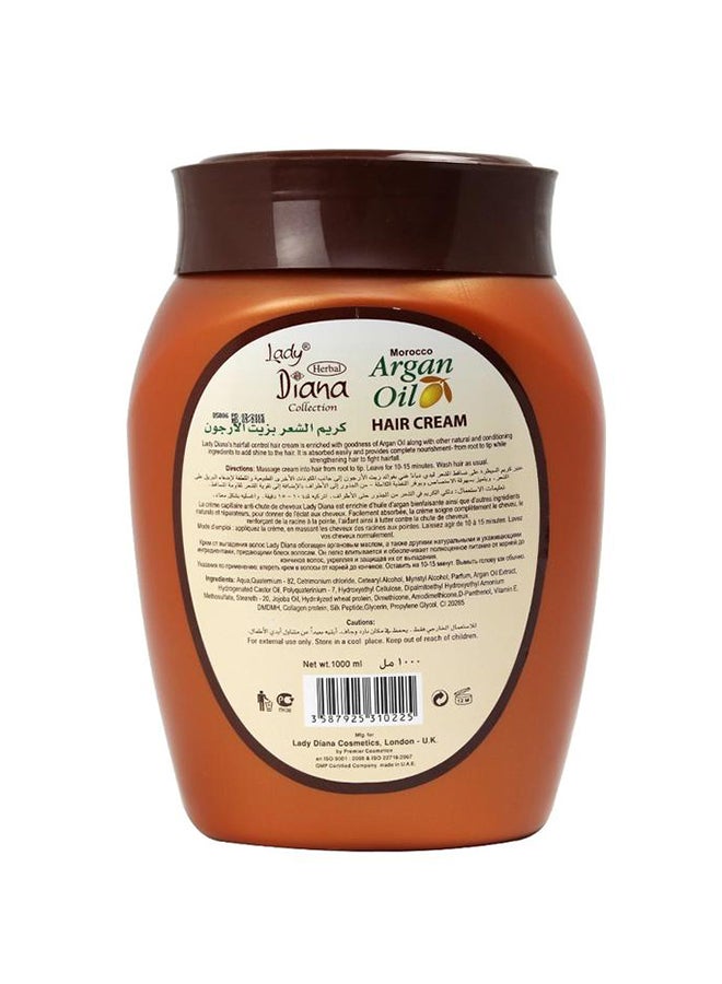 Lady Diana 12-Piece Hair Fall Control Argan Oil Hair Cream 1000ml  - Image 2