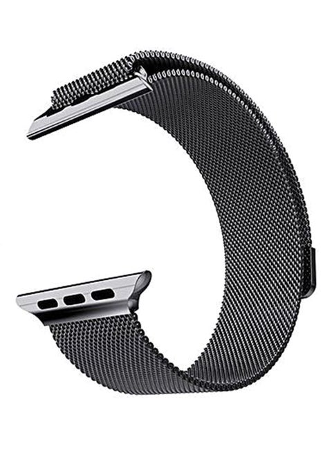 Magnetic Loop Watch Band For Apple Watch Black