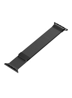 Stainless Steel Replacement Band For Apple Watch 44mm Black