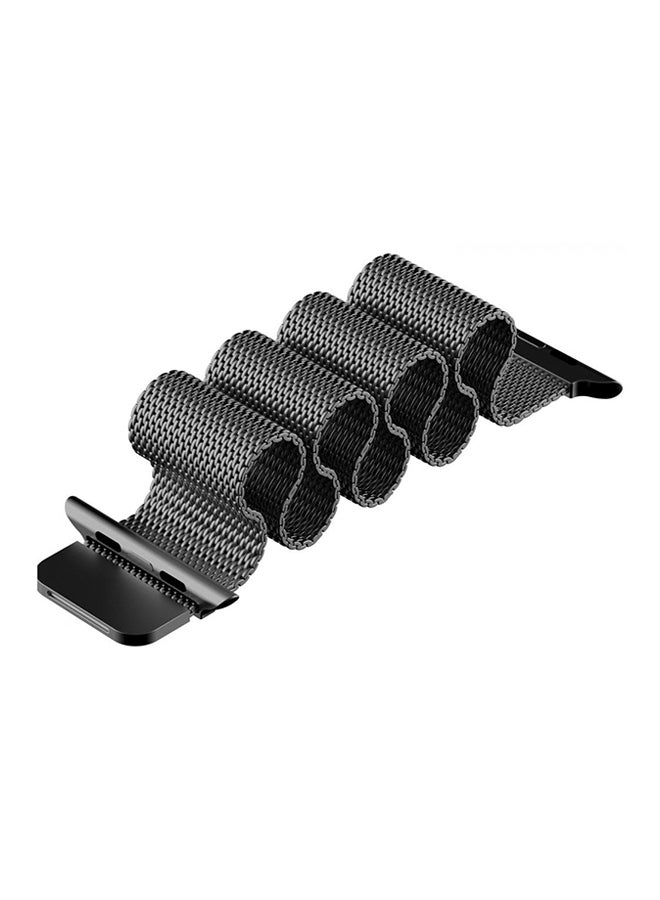 Jetech - Stainless Steel Replacement Band For Apple Watch 44mm Black - Image 1
