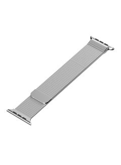 Fully Magnetic Closure Bracelet Strap iWatch Band For Apple Watch Series 1/2/3 Silver