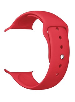 Silicone replacement Band  For Apple Watch 42mm Red