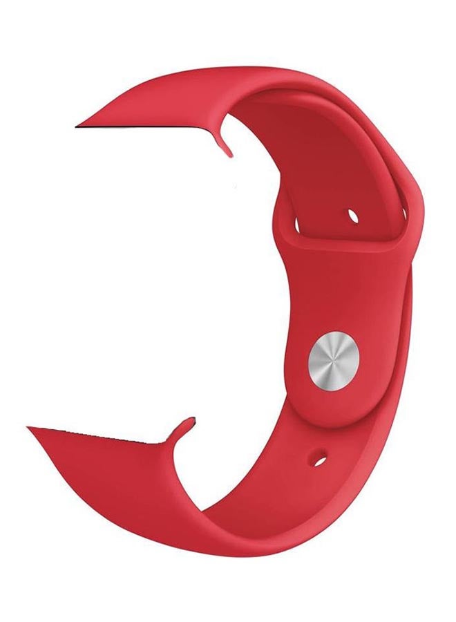 Generic - Silicone replacement Band  For Apple Watch 42mm Red - Image 1