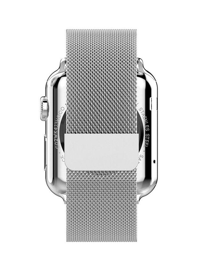 Generic - Stainless Steel Replacement Band For Apple Watch 42mm Silver - Image 1