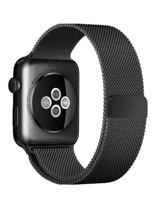 Replacement Milanese Loop Band Strap For Apple Watch Series 3/2/1 Black - v1541216229/N19502857A_1