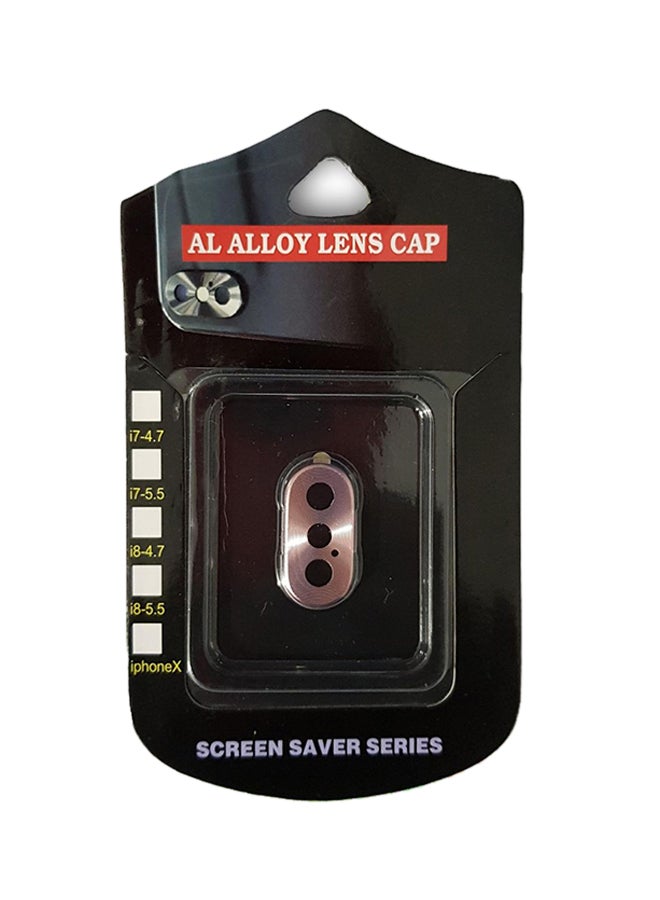 Rear Camera Lens Protection Ring Black/Rose Gold