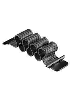 Milanese Watch Band For Apple Watch With Magnet Black