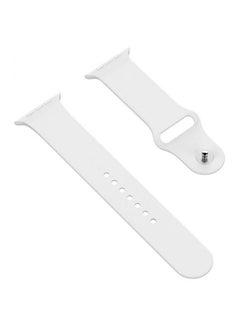 Replacement Sport Watch Band For Apple Watch Series 3/2/1 White