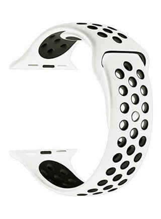Replacement Watch Band For Apple Watch White/Black - v1541216250/N19502986A_1
