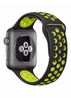 Sport Watch Band For Apple Watch Black/Green