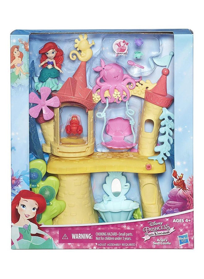 Disney Princess Little Kingdom Ariel'S Sea Castle 3inch - Image 1
