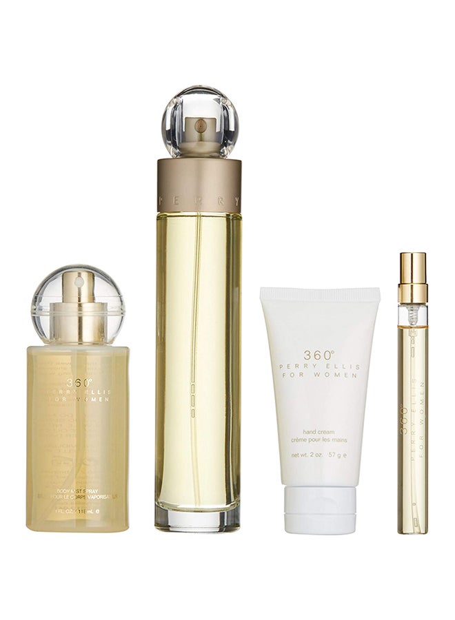 PERRY ELLIS - 4-Piece EDT Gift Set (1 x EDT 100 ml, 1 x Body Mist 118 ml, 1 x Hand Cream 57 g, 1 x EDT 10 ml) - Image 1
