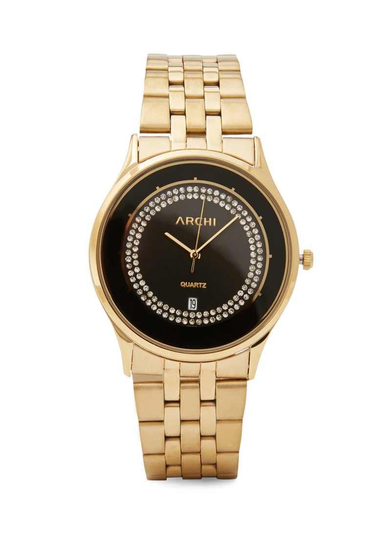 Archi Men's Stainless Steel Analog Watch A0649-M AG - Image 1