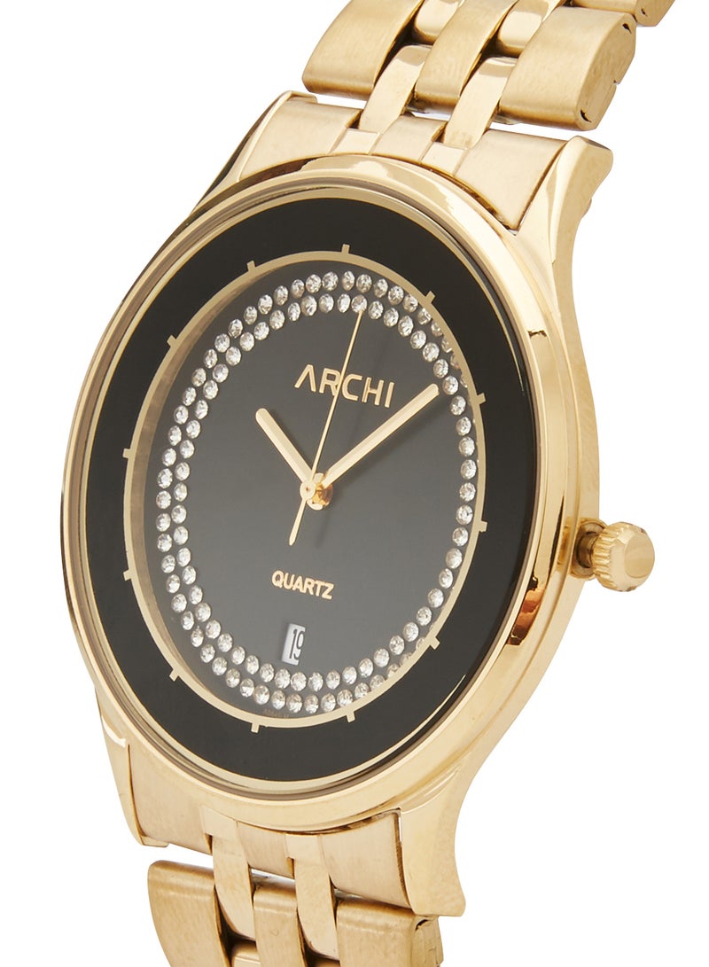 Archi Men's Stainless Steel Analog Watch A0649-M AG - Image 3