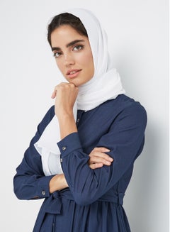 Chiffon Hijab Scarf White