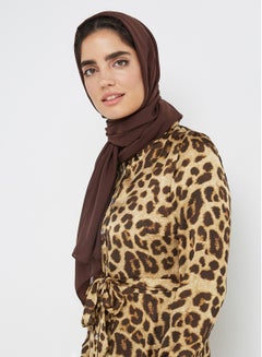 Chiffon Hijab Scarf Brown - v1541328138/N18915737A_1