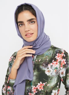 Chiffon Hijab Scarf Purple