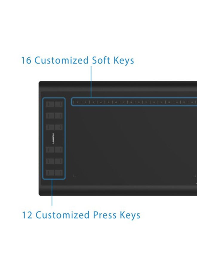 HUION Inspiroy Graphic Tablet Black  - Image 5