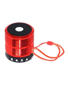 WSTER Mini Bluetooth Speaker Red/Black 