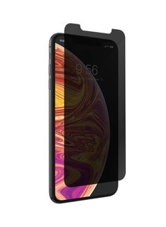 إنفيزيبل شيلد لاصقة حماية الشاشة للخصوصية من الزجاج المقوى لهاتف أبل آيفون XR أسود  - Image 1