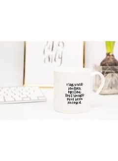 LOUD UNIVERSE I Survived Another Meeting That Should Have Been An Email Coffee Mug White 11x14cm  - Image 2
