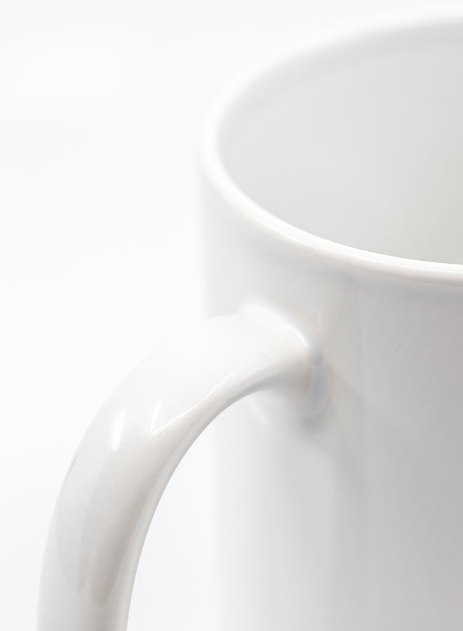 LOUD UNIVERSE - Reading Is My Super Power Coffee Mug White 11x14cm - Image 1