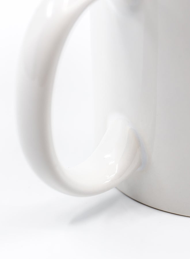 LOUD UNIVERSE - Reading Is My Super Power Coffee Mug White 11x14cm - Image 1