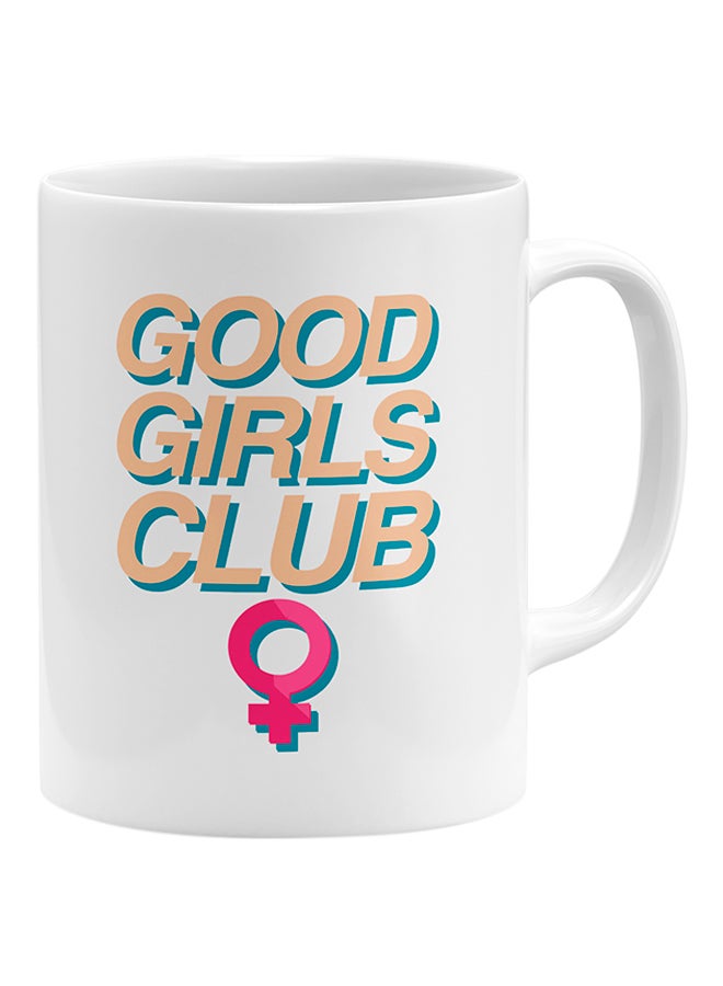 LOUD UNIVERSE Good Girls Club Coffee Mug White  - Image 1