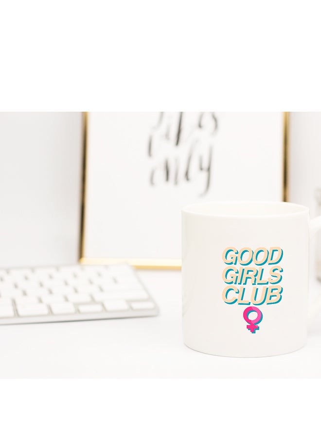 LOUD UNIVERSE Good Girls Club Coffee Mug White  - Image 2