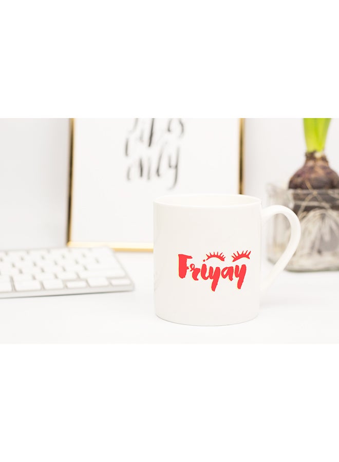 LOUD UNIVERSE Friyay Coffee Mug White  - Image 2