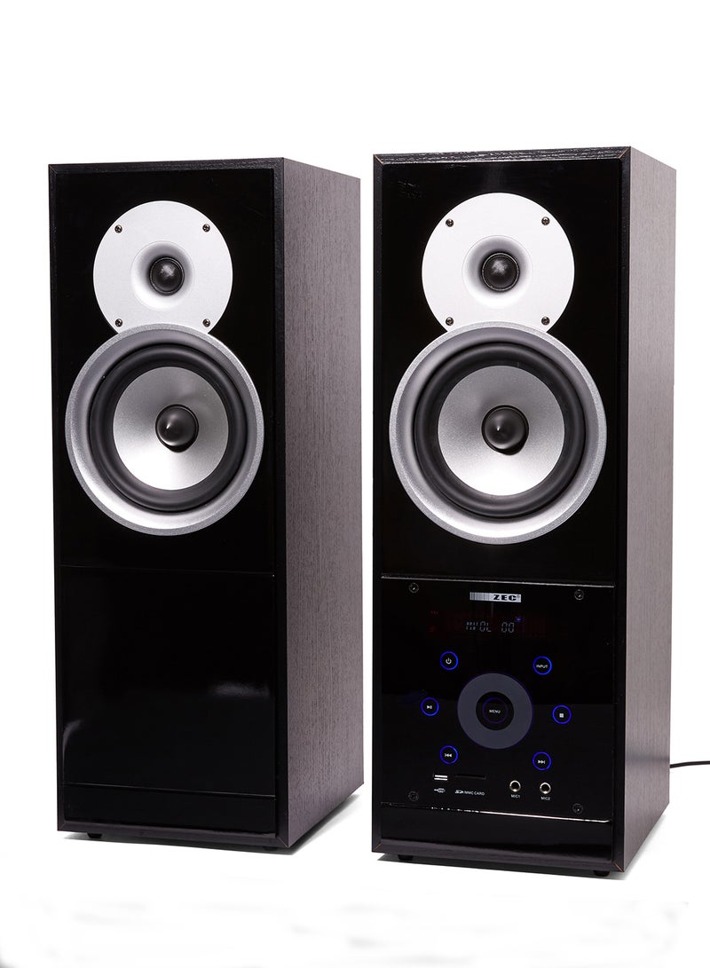 زيك نظام مكبر صوت كاريوكي متعدد الوسائط ZMS-500K أسود/ رمادي/ أبيض - Image 2