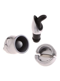 rabbit 6-Piece Wine Tool Kit Silver/Black  - Image 2