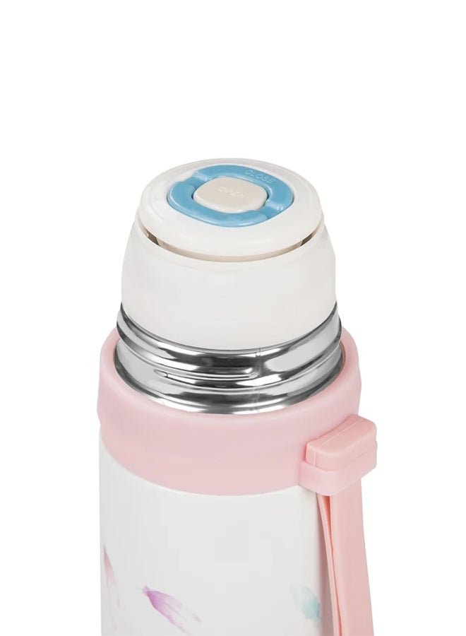 Royalford Vacuum Flask White/Pink  - Image 3
