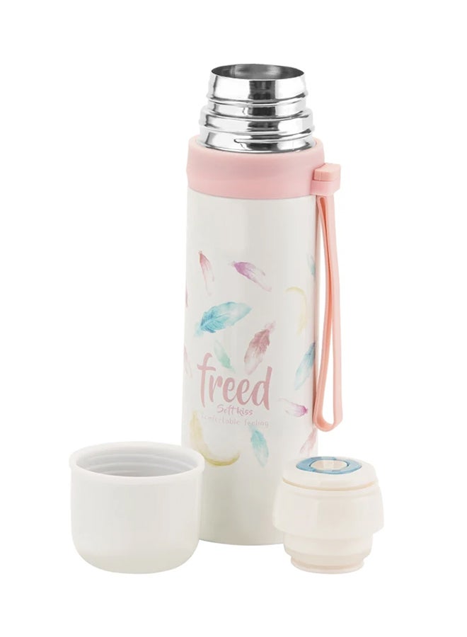Royalford Vacuum Flask White/Pink  - Image 2
