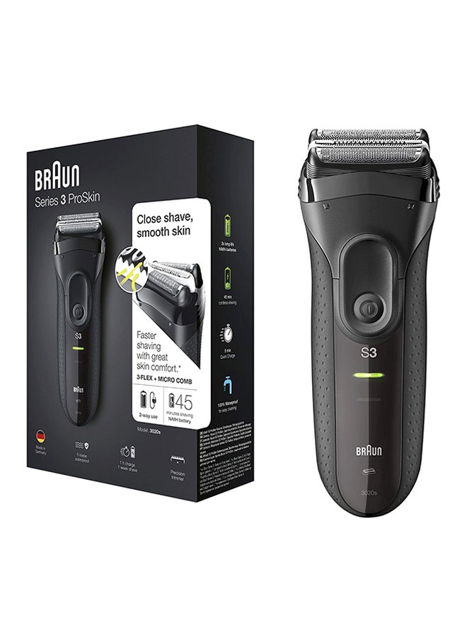 BRAUN Series 3 Electric Shaver Black