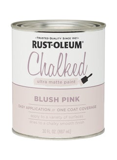 RUST-OLEUM Chalked Ultra Matte Paint Blush Pink 887ml 