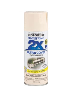 RUST-OLEUM Painter’s Touch Gloss Ultra Cover Spray Ivory 