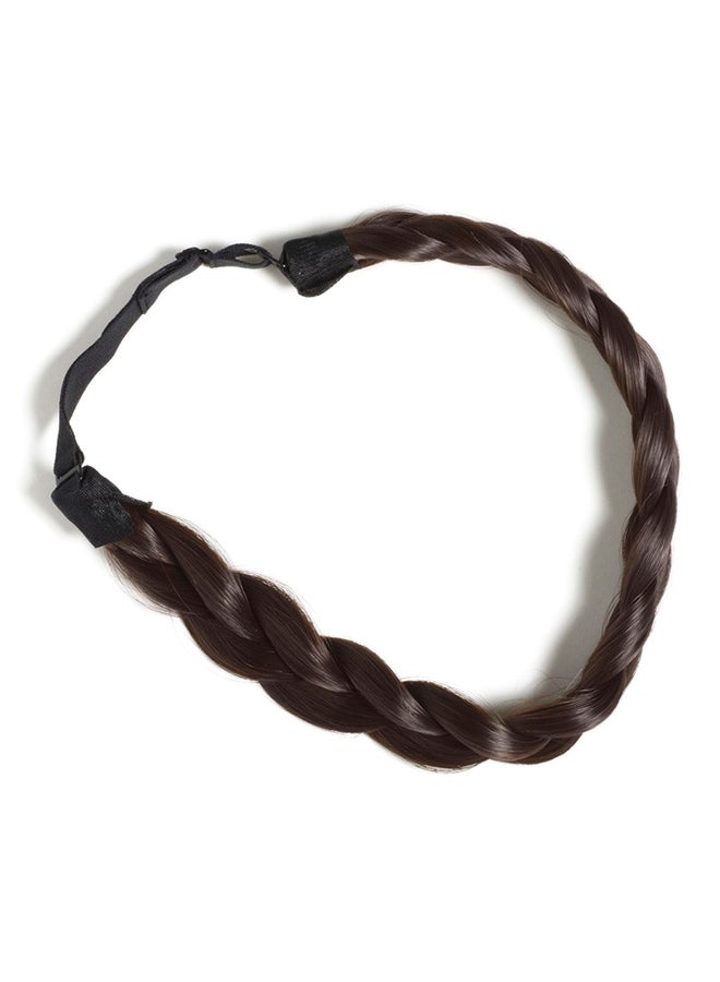 Hershesons Braided Headband Chocolate Large - Image 2
