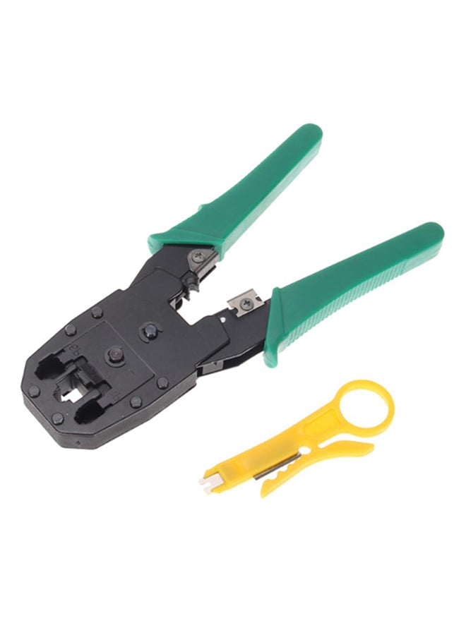 Generic Pc Wire Cable Crimper Crimp Black/Green 
