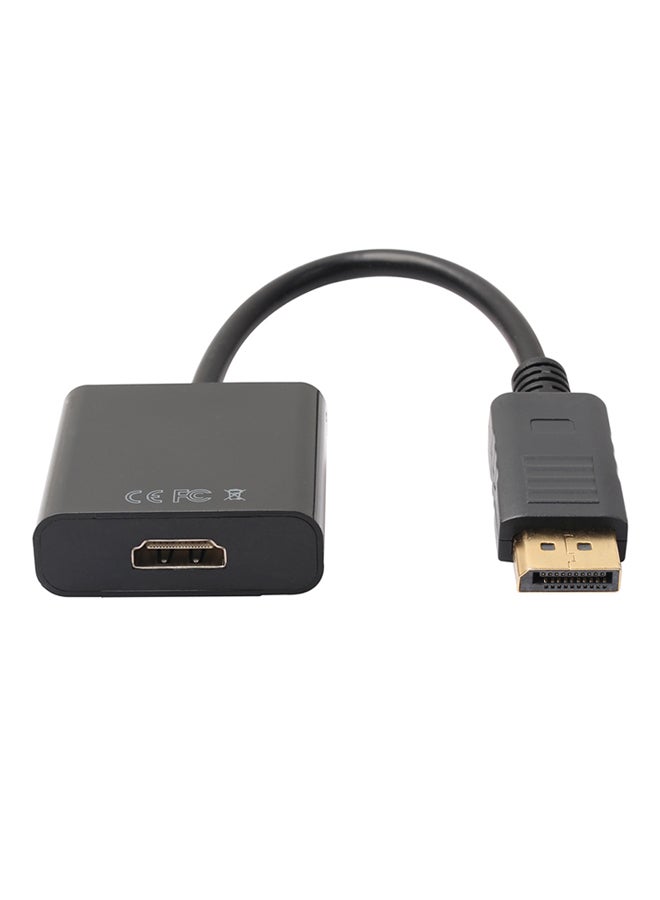 HDMI Male To HDMI Female Converter Adapter Black