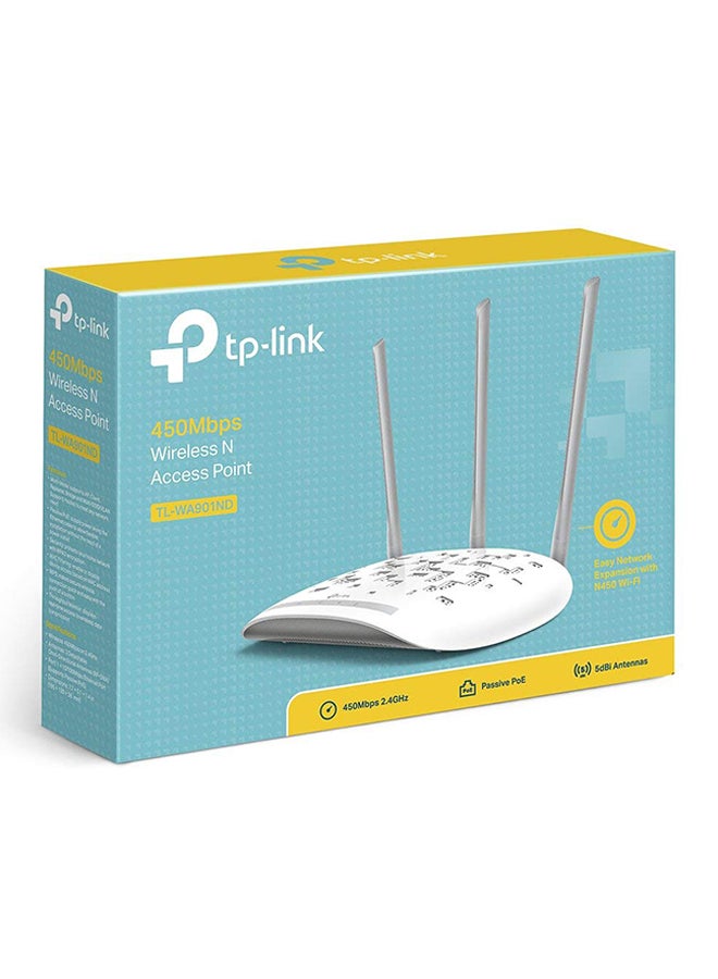 TP-LINK Wireless Access Point TL-WA901N, 2.4 GHz N450 White  - Image 5