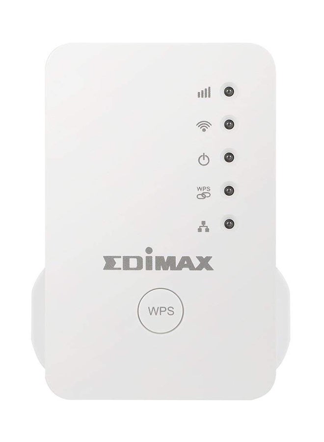Edimax - Universal Wi-Fi Extender Extender Router 300 Mbps White - Image 1