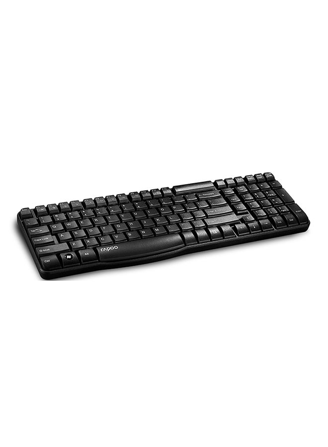 Rapoo E1050 Wireless Keyboard Black - Image 2